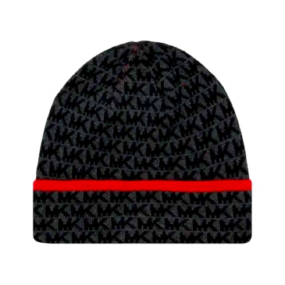 Michael Kors monogram beanie - Picture 1 of 5
